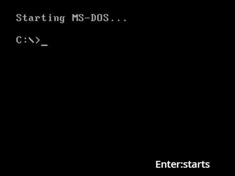 MS-DOS questions and answers response testing system